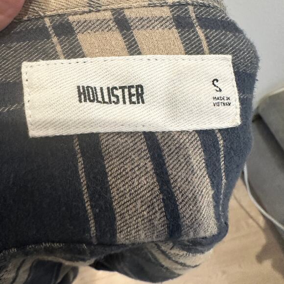 Montana State Bobcats Plaid Flannel Shirt Shacket SMALL Oversize Unique Football - Picture 5 of 6